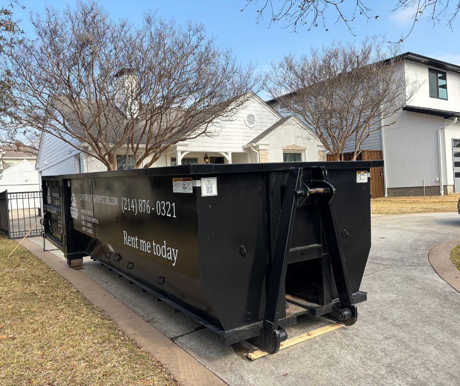Lone Wolf Roll-Off Dumpster and Hauling Equipment in DFW